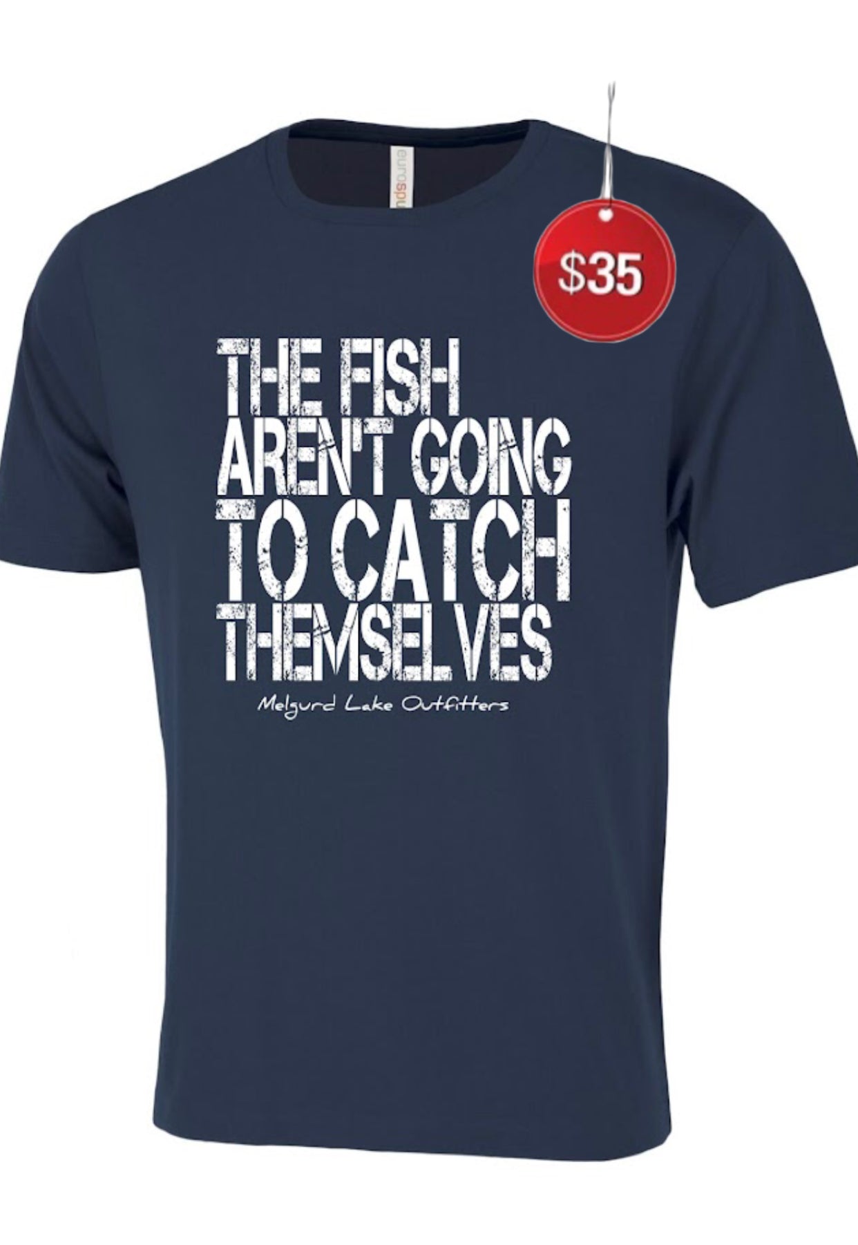 at Navy $15 Catch Lake chec taken Melgurd Discount Outfitters - – Tee Edition Themselves Limited