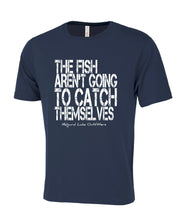 Load image into Gallery viewer, Limited Edition Catch Themselves Navy Tee  - $15 Discount taken at checkout
