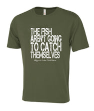 Load image into Gallery viewer, Limited Edition Catch Themselves Green Tee - $15 Discount taken at checkout
